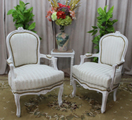Fauteuil Cabriolet de Style Louis XV